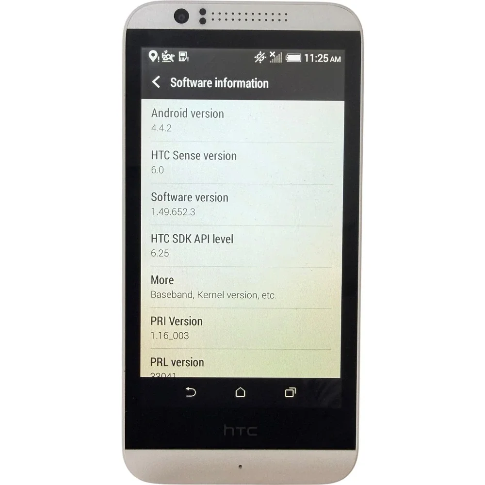 HTC Desire 510 0PCV1 8GB White Boost Mobile Android Smartphone Tested Working